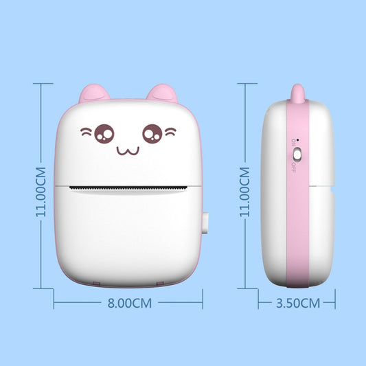 C9 Mini Thermal Printer Bluetooth Photo Printer Student Homework Mistakes Collections Printer(English Version Blue) by Huawei