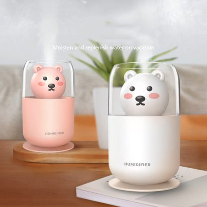 Y06 Cute Pet USB Air Humidifier Home Car Small Hydrating Aroma Diffuser(Pink) - Home & Garden by buy2fix | Online Shopping UK | buy2fix