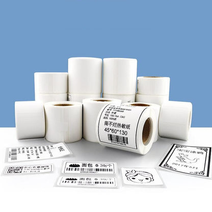 Thermal Label Paper Self-Adhesive Paper Fixed Asset Food Clothing Tag Price Tag for NIIMBOT B11 / B3S, Size: 30x30mm 230 Sheets - Consumer Electronics by buy2fix | Online Shopping UK | buy2fix