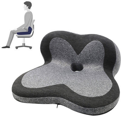 Memory Foam Petal Cushion Office Chair Home Car Seat Cushion, Size: Without Storage Bag(Starry Gray) by buy2fix