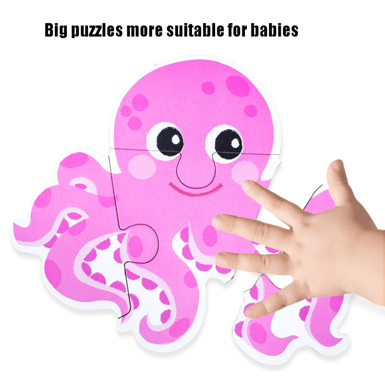 DUOQU Children Early Education Picture Puzzle Toy Box Set(Transportation) - Puzzle Toys by buy2fix | Online Shopping UK | buy2fix