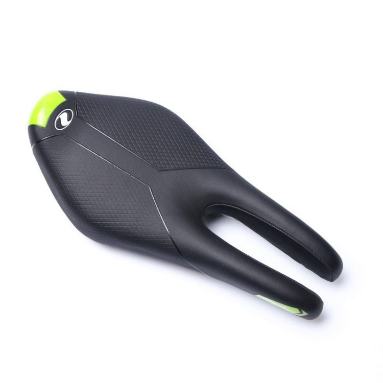 STARBK Mountain Bike Saddle Seat Cushion Road Bike Bicycle Seat(Black Green) - Bicycle Saddle by STARBK | Online Shopping UK | buy2fix