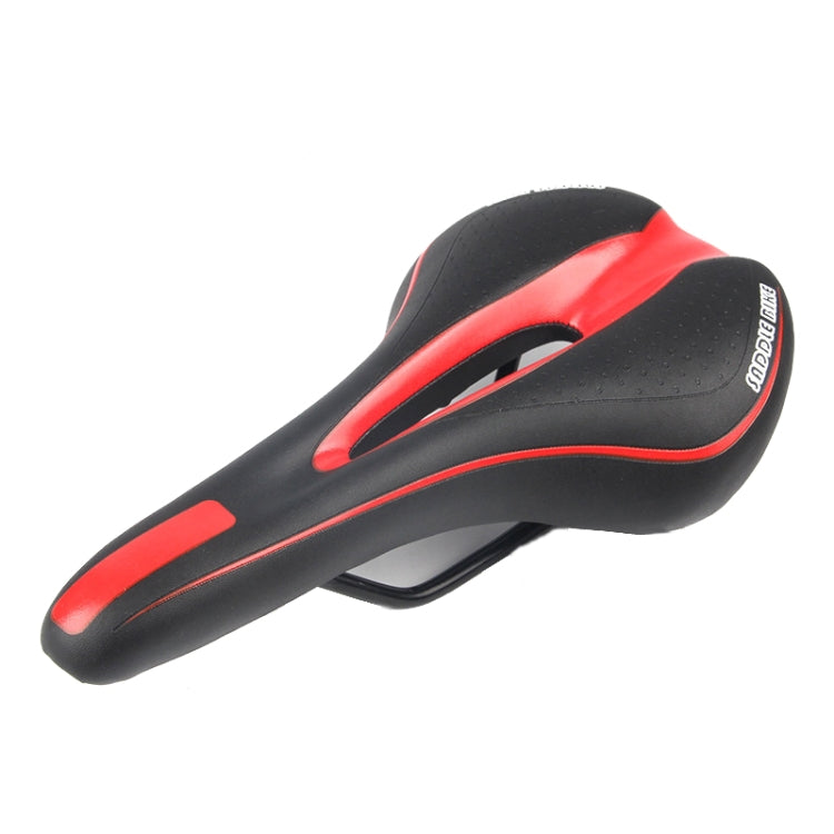 Mountain Bike Saddle Road Bike Folding Car Seat Cushion Cycling Equipment, Colour: Black Red(No Standard) - Outdoor & Sports by buy2fix | Online Shopping UK | buy2fix