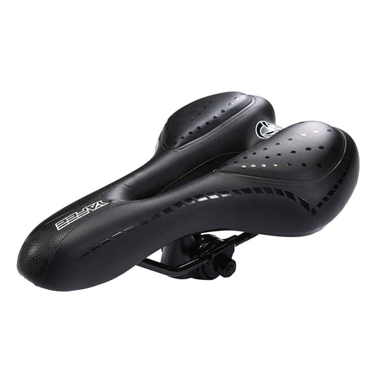 YAFEE YF-1034-4 Silicone Seat Cushion Mountain Bike Saddle Bicycle Elastic Cushion Bicycle Seat(Black) by YAFEE