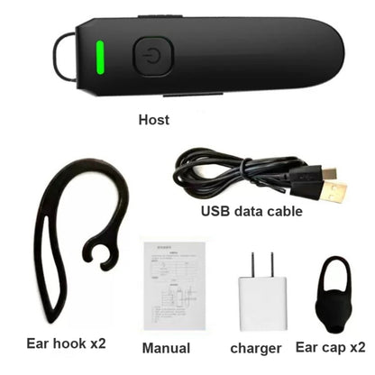 A08 Mini Ear Hook Wireless Walkie Talkie Outdoor Mini Walkie Talkie  Wireless Bluetooth Walkie Talkie - Consumer Electronics by buy2fix | Online Shopping UK | buy2fix