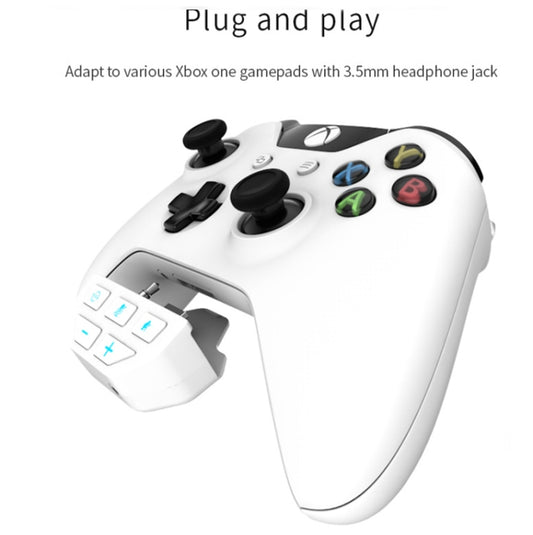 Gamepad Sound Card Headset Adapter For Xbox One Xbox Series / X / S (White) by buy2fix