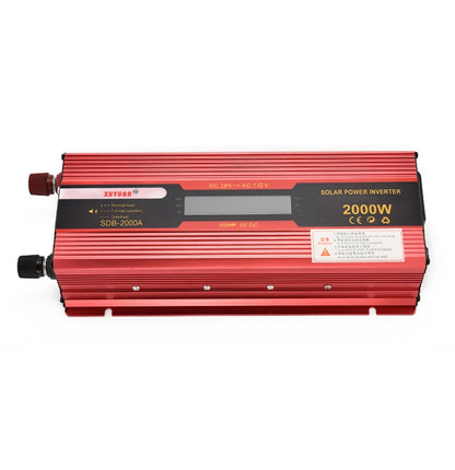 XUYUAN 2000W Car Battery Inverter with LCD Display, Specification: 24V to 110V -  by XUYUAN | Online Shopping UK | buy2fix