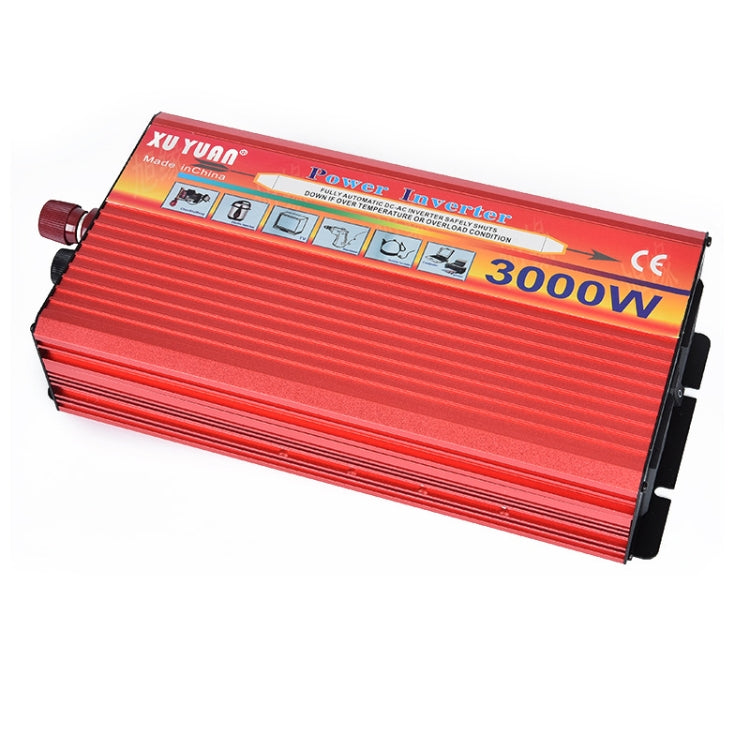 XUYUAN 3000W Car Inverter Car Home Power Converter, Specification: 24V to 110V -  by XUYUAN | Online Shopping UK | buy2fix