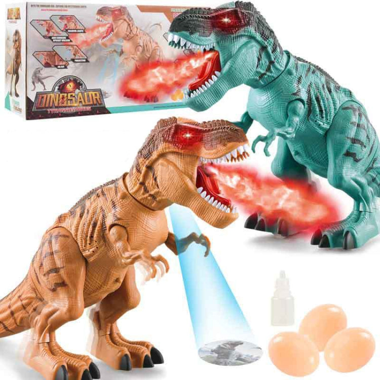Electric Spray Egg Laying Dinosaur Toy Can Project Dinosaur Model(Blue) - Toys & Hobbies by buy2fix | Online Shopping UK | buy2fix