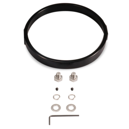 7 Inch Motorcycle Headlight Modification Parts Headlight Ring Bracket(Black) by buy2fix