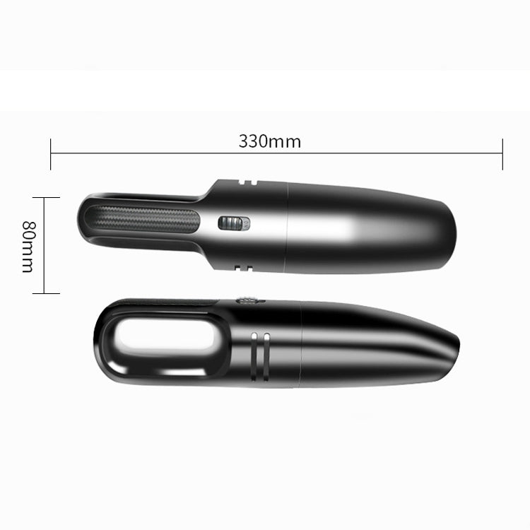 Car Handheld Portable Vacuum Cleaner Small Car Vacuum Cleaner Wireless Black - Vacuum Cleaner by buy2fix | Online Shopping UK | buy2fix