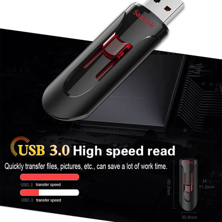 SanDisk CZ600 USB 3.0 High Speed U Disk, Capacity: 64GB -  by SanDisk | Online Shopping UK | buy2fix