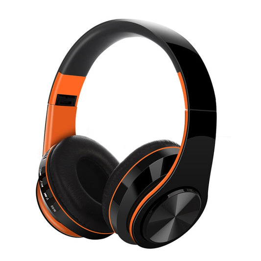FG-69 Bluetooth Wireless Headset Subwoofer Mobile Computer Headset(Orange) by buy2fix