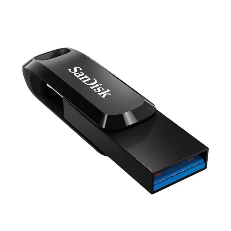 SanDisk Type-C + USB 3.1 Interface OTG High Speed Computer Phone U Disk, Colour: SDDDC3 Black Plastic Shell, Capacity: 256GB - USB Flash Drives by SanDisk | Online Shopping UK | buy2fix