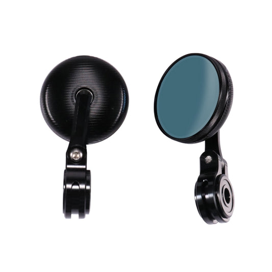 Motorcycle Modified Rearview Mirror CNC Handle Mirror Accessories(Black) by buy2fix