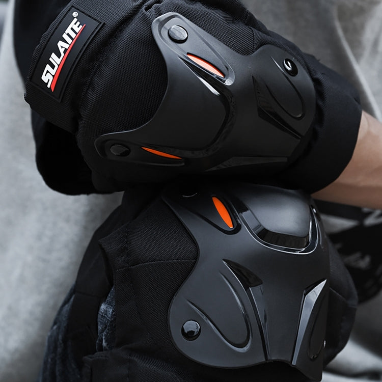 SULAITE Motorcycle Riding Equipment Protective Gear Off-Road Riding Anti-Fall Protector, Specification: Elbow Pad by SULAITE