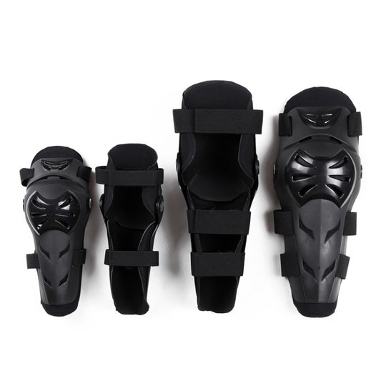 SULAITE Outdoor Sports Protective Gear Motocross Riding Motorsport Elbow Knee Pads, Specification: Free Size(Black) by SULAITE