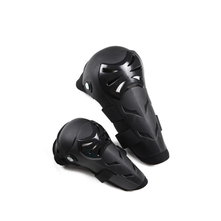 SULAITE Outdoor Sports Protective Gear Motocross Riding Motorsport Elbow Knee Pads, Specification: Free Size(Black) - Protective Gear by SULAITE | Online Shopping UK | buy2fix