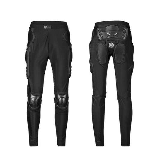 SULAITE Motorcycle Cross-Country Riding Trousers Protective Hip Pants, Specification: XXXXL(Black) by SULAITE