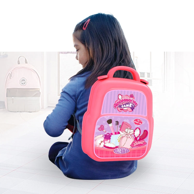 Educational Toys Children Simulation Pretend Play House Toys Kit Backpack(Dressing) - Pretend Play Toys by buy2fix | Online Shopping UK | buy2fix