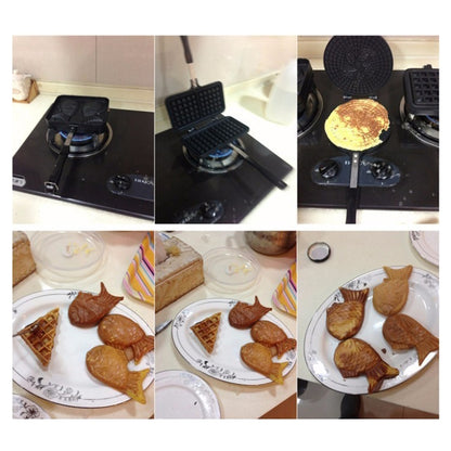 Fish-Shaped Bakeware Waffle Pan Baking Sea Bream Cake Mold Home Tools - Home & Garden by buy2fix | Online Shopping UK | buy2fix