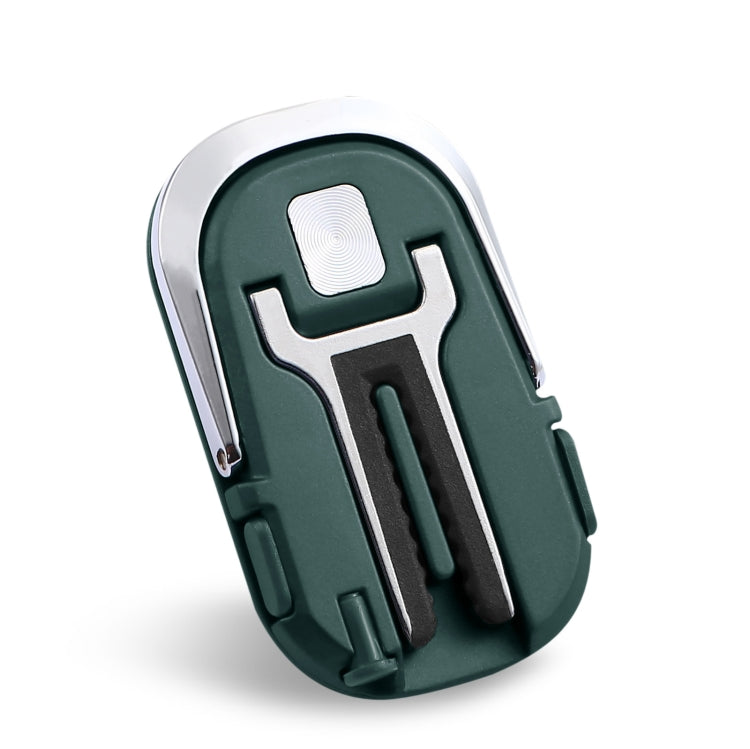 3 PCS Creative Car Phone Holder Car Multi-Function Air Outlet Navigation Ring Bracket(Dark Night Green) - Ring Holder by buy2fix | Online Shopping UK | buy2fix