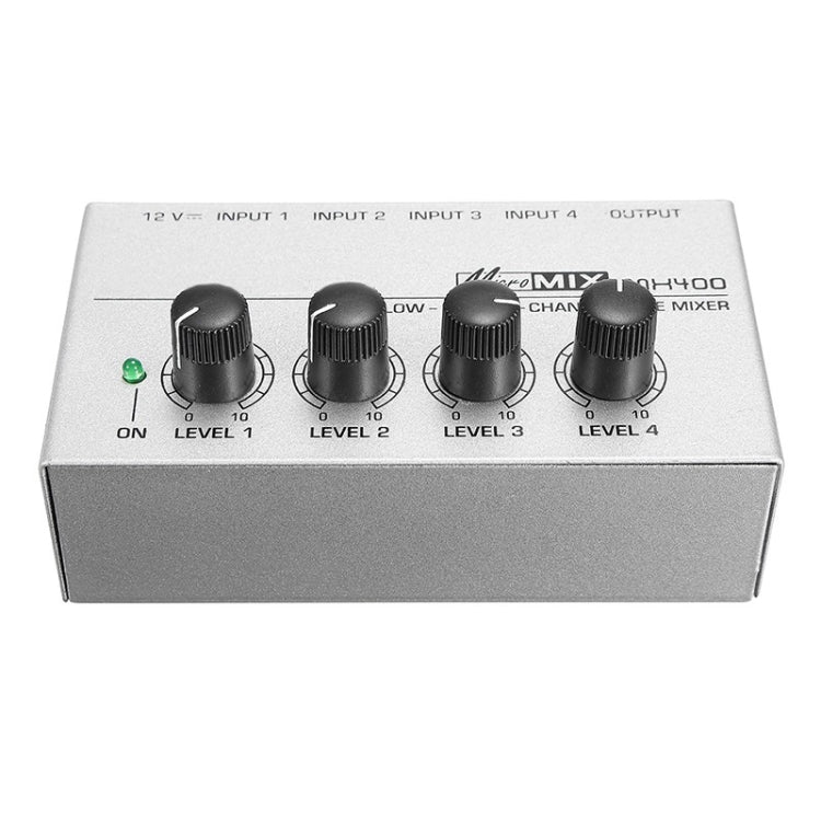 Mini Karaoke Audio Mixer4 Channel Line Mono Microphone Sound Mixing Amplifier For Family KTV - Consumer Electronics by buy2fix | Online Shopping UK | buy2fix