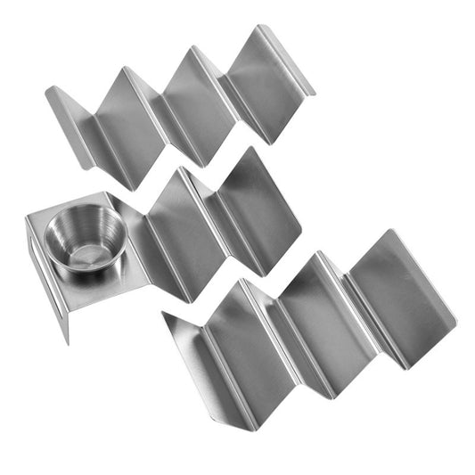 Baking Stainless Steel Pancake Rack Buffet Tools With Cup by buy2fix