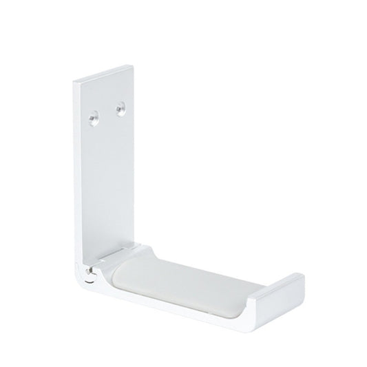 Headphone Bracket Internet Cafe Monitor Earphone Hanger Desktop Earphone Display Stand, Style: Paste Screw Type (Silver) by buy2fix