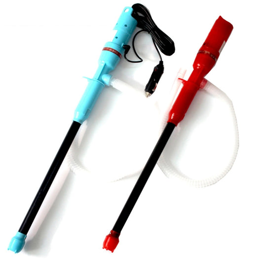 Vehicle-Mounted Electric Oil Pump Oil Pipe Fuel Pump Fish Tank Water Changer(12V Red) by buy2fix