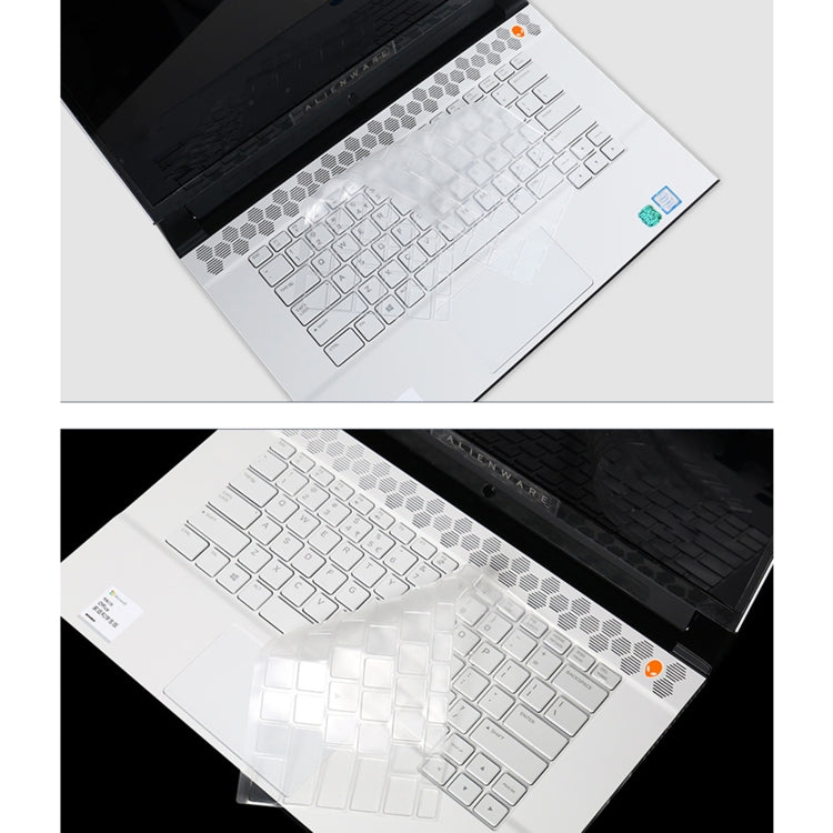 T19802 Computer Keyboard Film Gaming Notebook TPU Protective Film for Dell ALIENWARE M15-R2 - Computer & Networking by buy2fix | Online Shopping UK | buy2fix