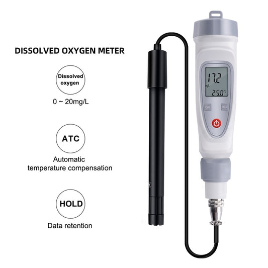 JPB-70A Portable Dissolved Oxygen Analyzer Water Quality Aquaculture Dissolved Oxygen Meter Detector by buy2fix