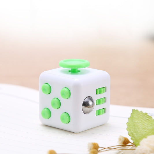 3 PCS Decompression Cube Toy Adult Decompression Dice, Colour:  White+Green - Magic Cubes by buy2fix | Online Shopping UK | buy2fix