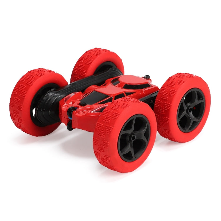 1:24 Double-Sided Stunt Car Rotating Tumbling And Twisting Stunt Car RC Climbing Children Remote Control Car(Fire Red) - RC Cars by buy2fix | Online Shopping UK | buy2fix