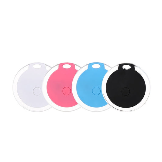 2 PCS HYC-05 Round Bluetooth Anti-Lost Device Mobile Phone Key Two-Way Object Finding Alarm( Black) by buy2fix