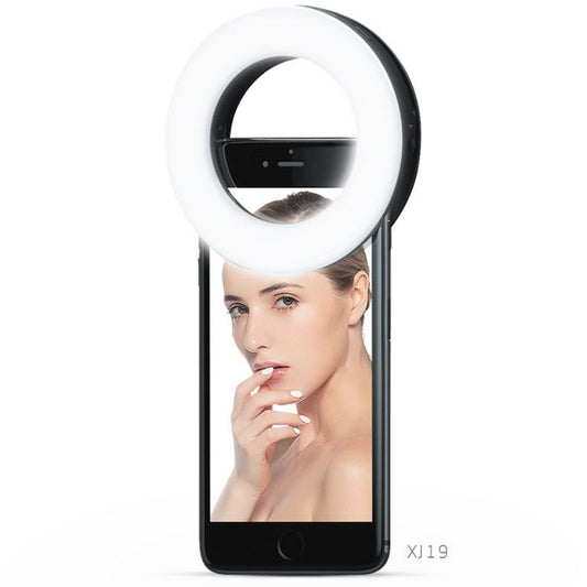 Mobile Phone Live Selfie Light LED Beauty Ring Fill Light(Black) by buy2fix