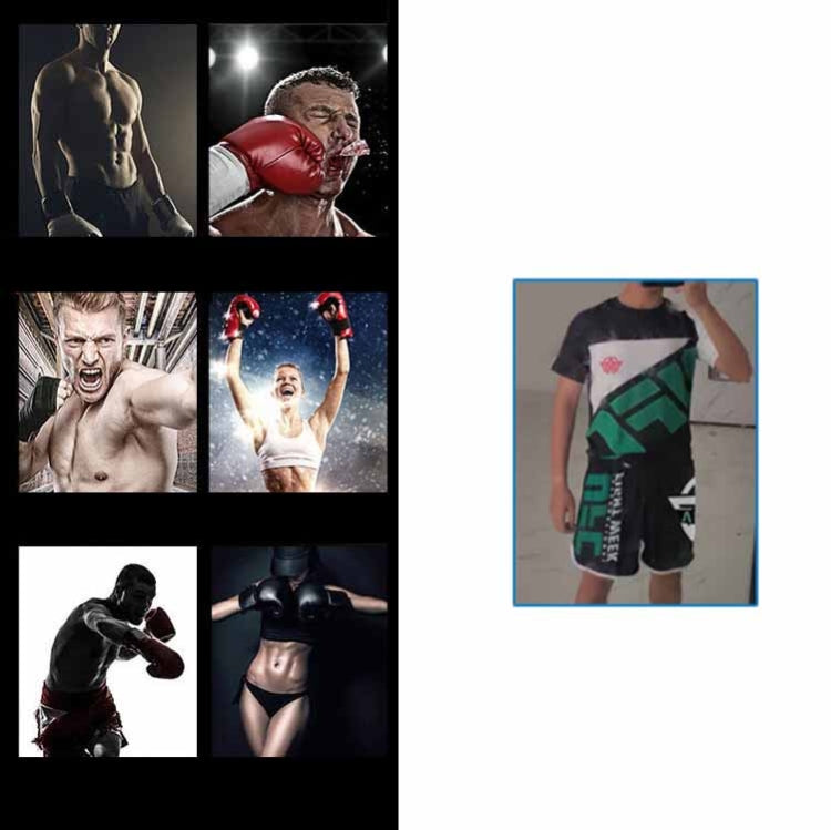 SWERLD Boxing/MMA/UFC Sports Training Fitness Shorts, Size: M(6) - Sports Shorts by SWERLD | Online Shopping UK | buy2fix