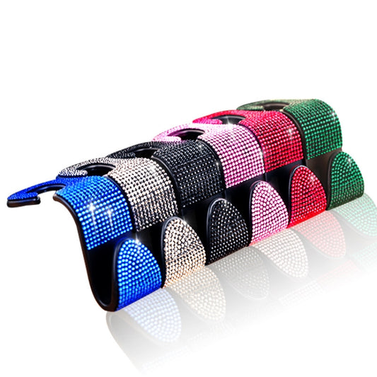 3 PCS Car Rear Seat Hooks Car Seats Multi-Function Diamond-Studded Hooks, Colour: Gray Diamond by buy2fix