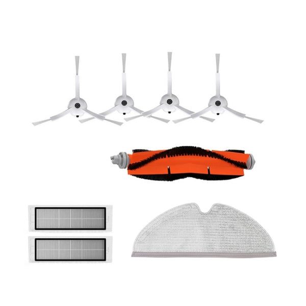 Sweeping Robot Accessories For Xiaomi Mijia/Stone, Specification: Main Brush+Side Brush+Filter+Rags by buy2fix
