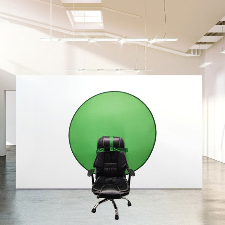 75cm EY-068 Green Background Cloth Folding ID Photo Green Screen Video Backdrop Board For E-Sports Chair - Camera Accessories by buy2fix | Online Shopping UK | buy2fix