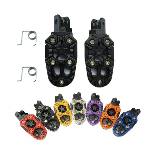 Motorcycle Modified Aluminum Alloy Foot Pedal Accessories(Blue) by buy2fix