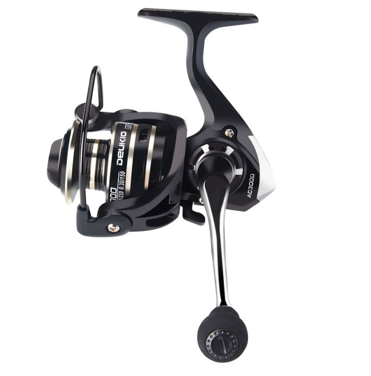 DEUKIO Fishing Wheel AC Sea Otter Fishing Supplies With All Metal Rocker, Specification: AC7000 - Fishing Reels by DEUKIO | Online Shopping UK | buy2fix