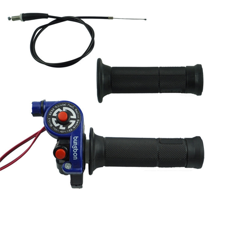 Bungbon KDJ-001 Motorcycle Modification Accessories Off-Road Vehicle Accelerator Handlebar Cover(Blue) by buy2fix