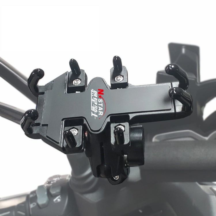 N-STAR Motorcycle Bicycle Composite Version Of Mobile Phone Bracket Multifunctional Accessories Lightweight Riding Equipment(Hollow M8 Ball Head) - Holders by N-STAR | Online Shopping UK | buy2fix