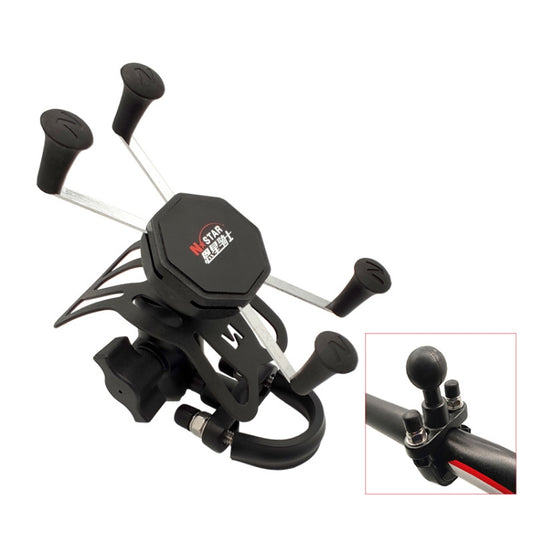 N-STAR N002 Motorcycle Bicycle Mobile Phone Bracket Riding Equipment(Large T Head) by N-STAR