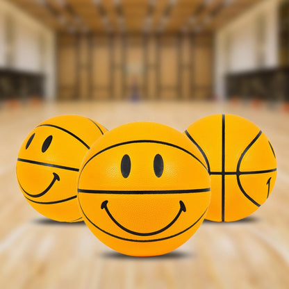 Number 7 Smiley Face Pattern PU Leather Indoor Wear-Resistant Basketball - Balls by buy2fix | Online Shopping UK | buy2fix