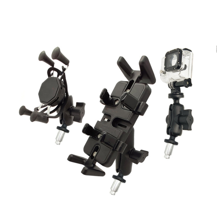 N-P090 Hollow Ball Head Loading Mobile Phone Bracket Handlebar Holder by buy2fix
