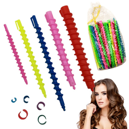 3 Sets Hairdressing Curly Hair Perm Cold Perm Screw Bar Hair Salon Supplies Color Random Delivery, Specification: Small Core - Hair Trimmer by buy2fix | Online Shopping UK | buy2fix