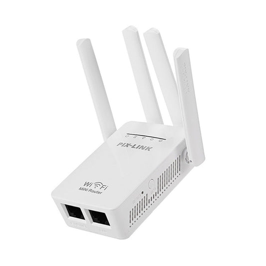 PIX-LINK LV-WR09 300Mbps WiFi Range Extender Repeater Mini Router(US Pulg) by buy2fix
