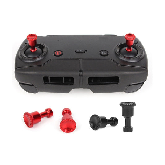 2 PCS Sunnylife AIR-YG9101 For DJI Mavic Mini / Mavic 2 / Mavic Air Aluminum Alloy Joystick Thumb Rocker(Red) by SUNNYLIFE